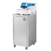 VERTICAL FLOOR-STANDING MEDICAL AUTOCLAVES WITH PREVACUUMS AND DRYING